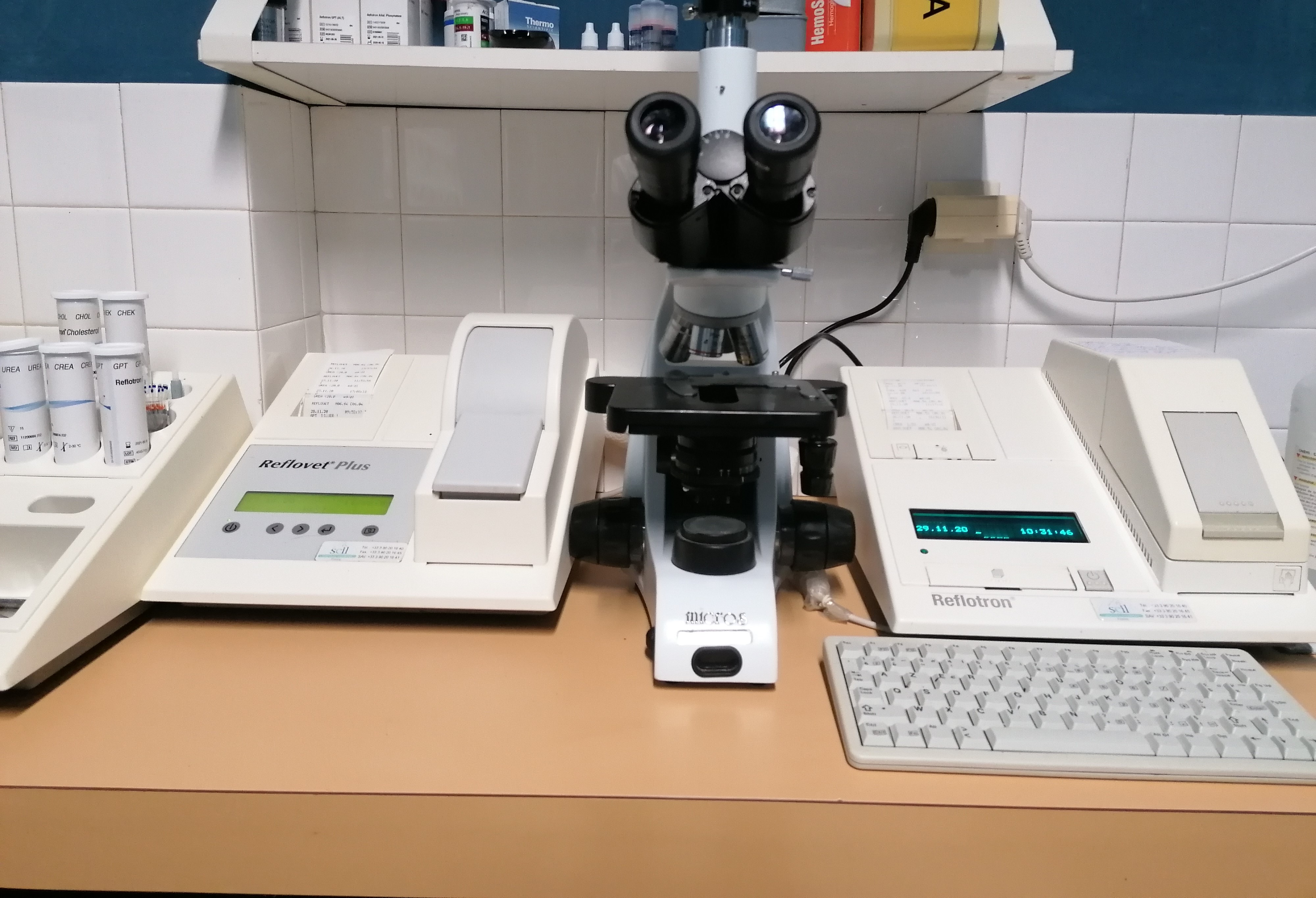 analyseurs et microscope